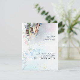 Whimsical Woodland Wildbloms Meadow-skript OSA Kort