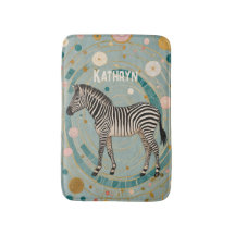 Whimsical Zebra Personlig