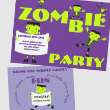 Whimsical Zombie Party Halloween fest