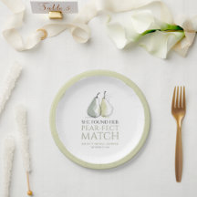 Whimsicala Päron Pear-fect Match Bröllopsdusch