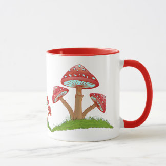 WhimsicalCharm: TheArtistic Beauty of the Mushroom Mugg