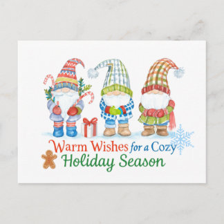 Whimsicale wishes for cozy holiday season vykort