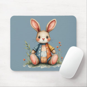 Whimsich Patchwork Bunny Cottagecore Woodland Musmatta