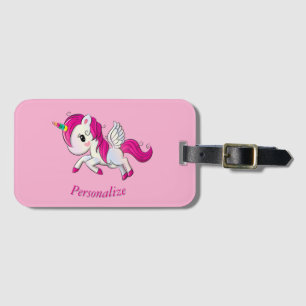 Whimsicle Flies Unicorn Pegasus Rainbow Horn Bagagebricka