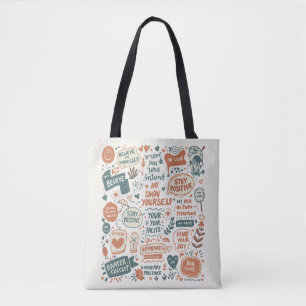 Whimsics Doodle Art Prints ger ditt space med Tygkasse