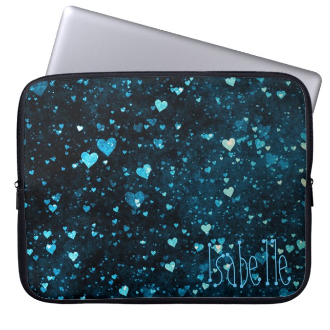 Whimsics Hearts Universe Cosmic-Personlig Laptop Fodral (Framsidan)