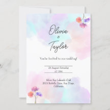 Whimsics Rosa & Blue Wedding Investigations