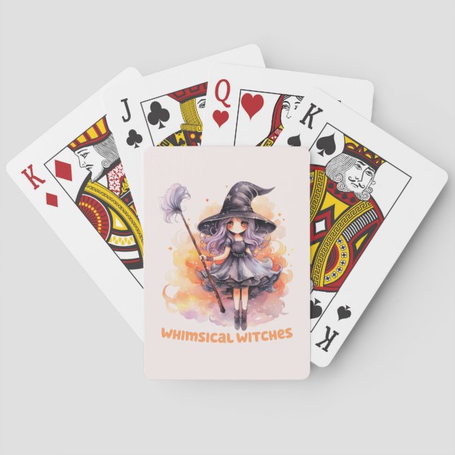 Whimsics Witches Casinokort (Baksidan)