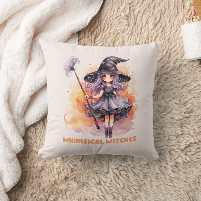 Whimsics Witches Kudde (Filt)