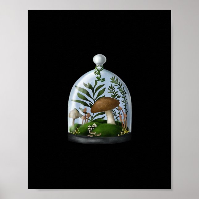 Whimsigoth Apothecary Terrarium Poster (Framsidan)