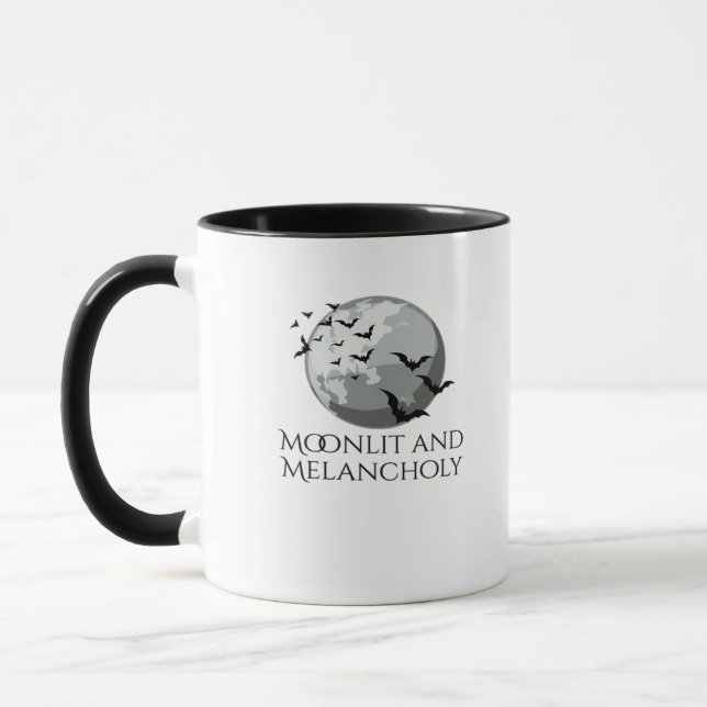 Whimsigoth Bläck - Mystical Forests, Måne Magic Cl Mugg (Vänster)