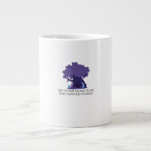 Whimsigoth Bläck - Mystical Forests, Måne & Magic Jumbo Mugg