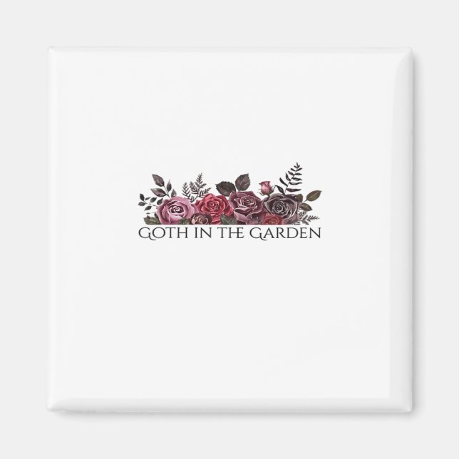 Whimsigoth Bläck - Mystical Forests, Måne & Magic  Magnet (Framsidan)