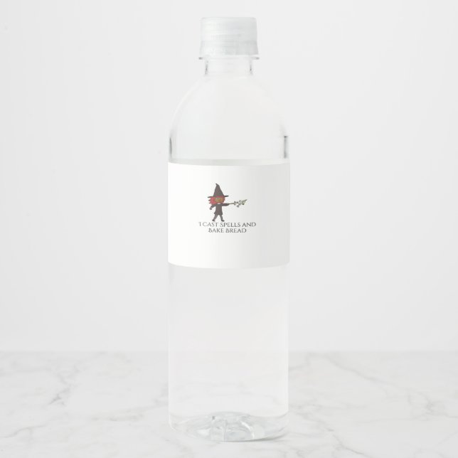 Whimsigoth bläck – Mystiska skogar, månar & magi A Vattenflaskor Etikett (Framsida)