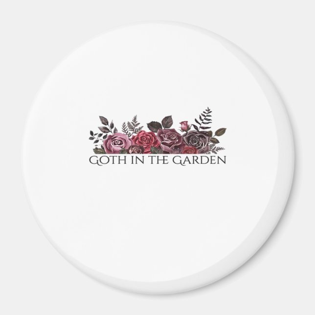 Whimsigoth bläck – Mystiska skogar, månar & magi C Magnet (Framsidan)