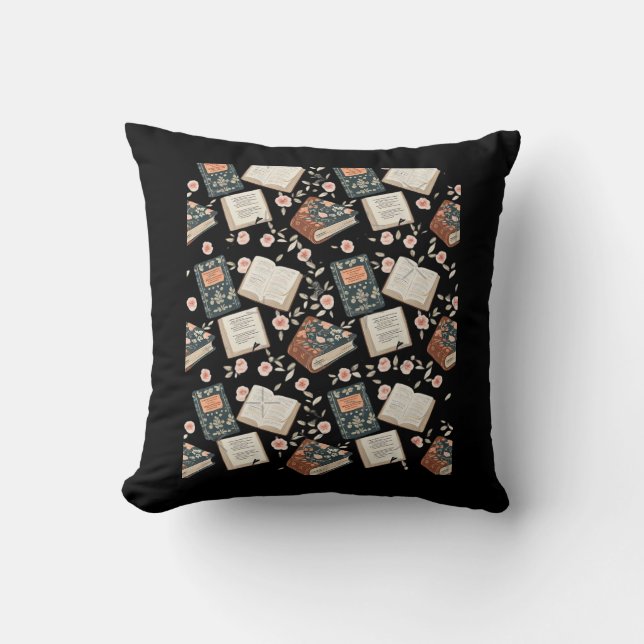 Whimsigoth Booktok Aesthetic Graphic Kudde (Framsida)