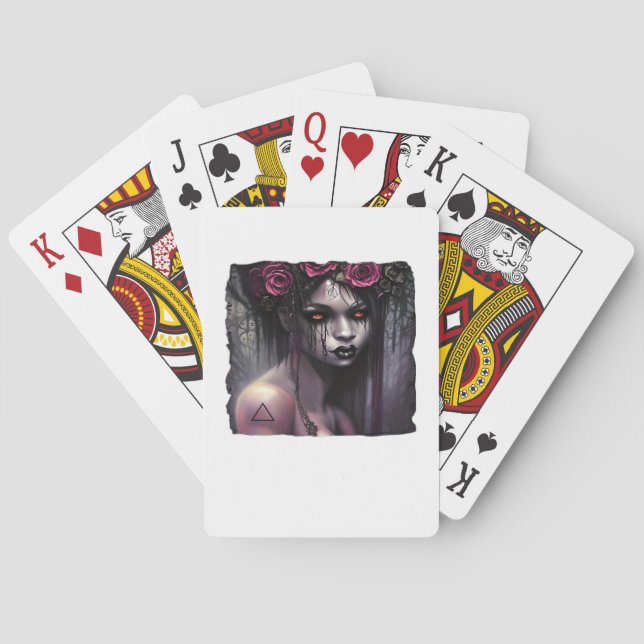 Whimsigoth Classic Funny Casinokort (Baksidan)