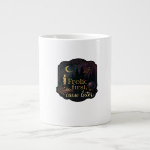 Whimsigoth Fantasy Mystical Forests, Måne & Magic Jumbo Mugg