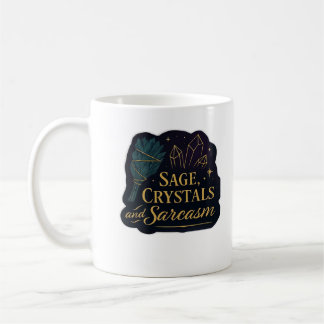 Whimsigoth Fantasy Mystical Forests, Måne & Magic Kaffemugg