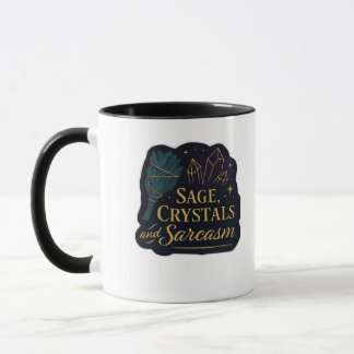 Whimsigoth Fantasy Mystical Forests, Måne & Magic Mugg