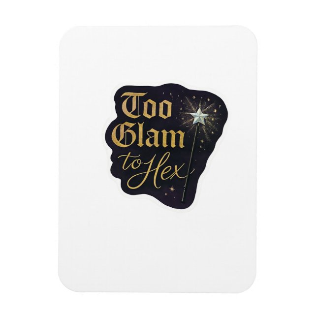 Whimsigoth Fantasy Mystiska Skogar, Månar & Magi Magnet (Vertikal)