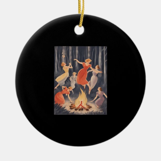 Whimsigoth Goth Wall Art 90s Decor HECKINFAROUT Au Julgransprydnad Keramik (Framsidan)