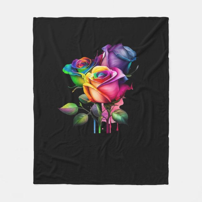 Whimsigoth - Gothic Design Fleecefilt (Framsidan)