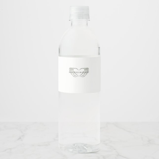 Whimsigoth Ink – Mystiska skogar, månar & magi F Vattenflaskor Etikett (Framsida)