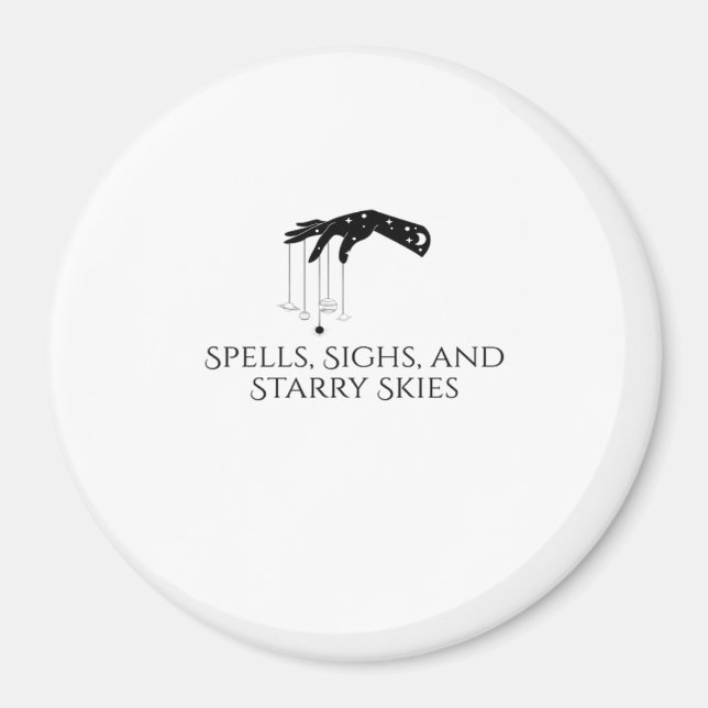 Whimsigoth Ink – Mystiska Skogar, Månar & Magi O Magnet (Framsidan)