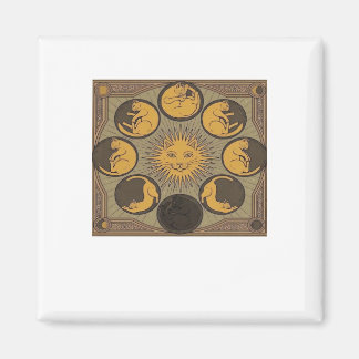Whimsigoth Moon Classic Magnet