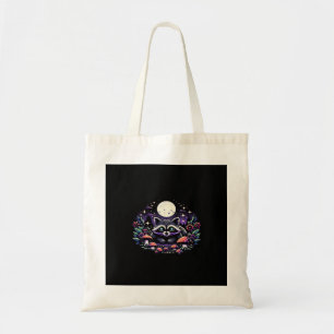 Whimsigoth Raccoon under Moonlight Vinta Tygkasse