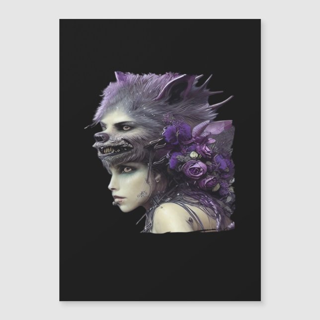 Whimsigoth Rolig Design För Halloween (Framsida)