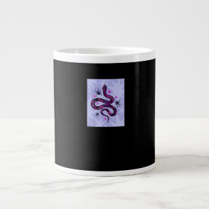 Whimsigoth Snake Spiders Flowers Jumbo Mugg