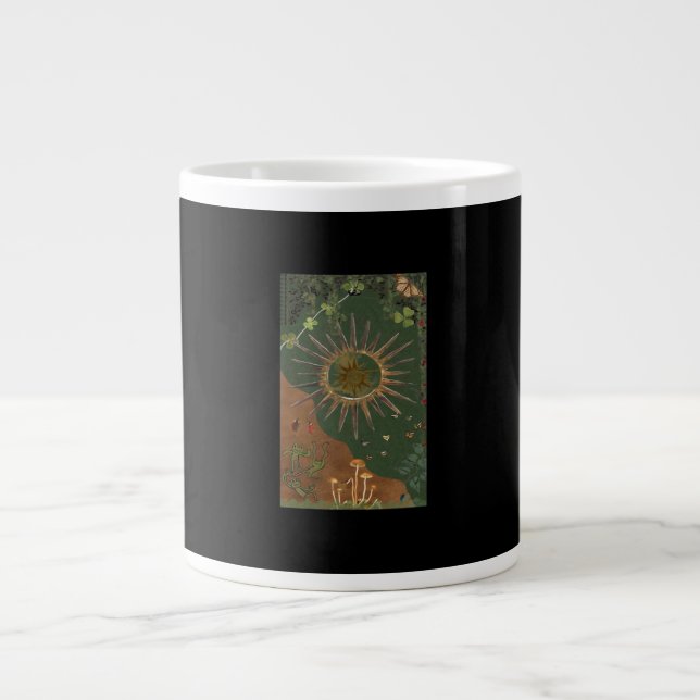 Whimsigoth Swirl Poster Jumbo Mugg (Framsidan)