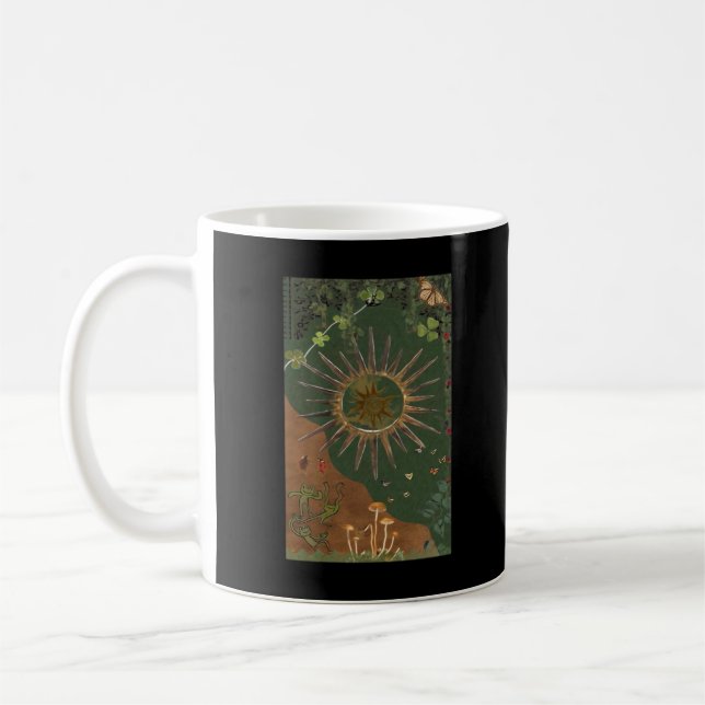 Whimsigoth Swirl Poster Kaffemugg (Vänster)