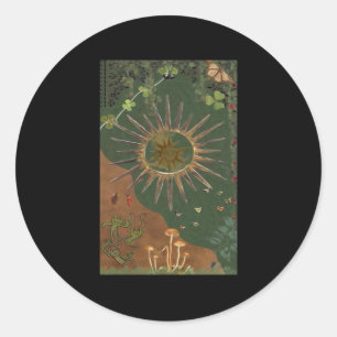 Whimsigoth Swirl Poster Runt Klistermärke