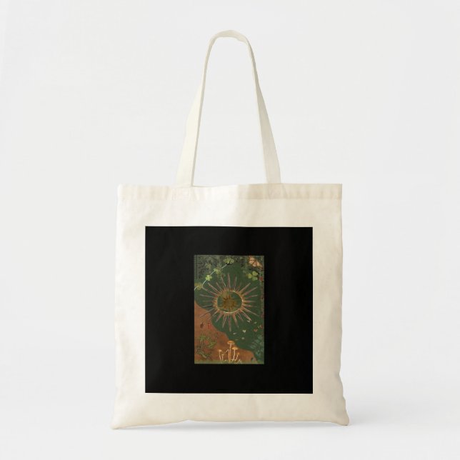 Whimsigoth Swirl Poster Tygkasse (Framsidan)