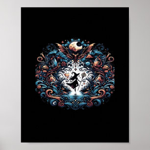 Whimsigoth Witch inom A Classic Poster