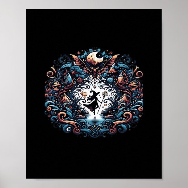 Whimsigoth Witch inom A Classic Poster (Framsidan)