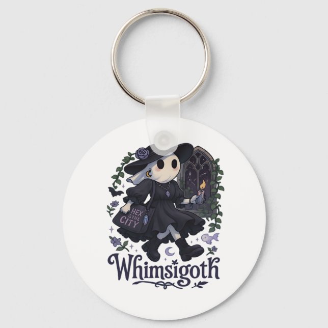 Whimsigoth with City Classic - Urban Magic Meets F Nyckelring (Framsida)