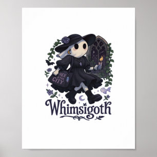 Whimsigoth with City Classic - Urban Magic Meets F Poster