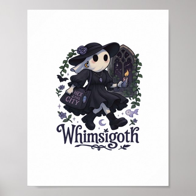 Whimsigoth with City Classic - Urban Magic Meets F Poster (Framsidan)