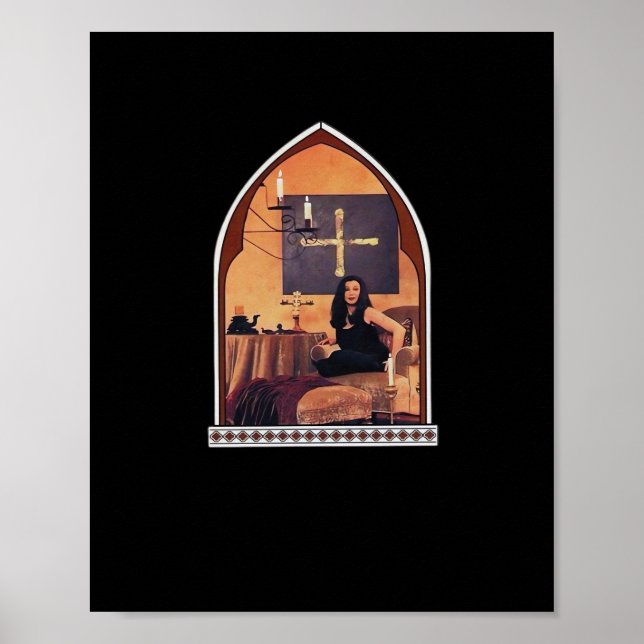 Whimsigotic Cathedral Window Classic Poster (Framsidan)