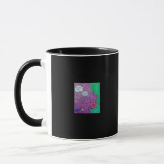 Whimsigotisk design för Halloween Mugg