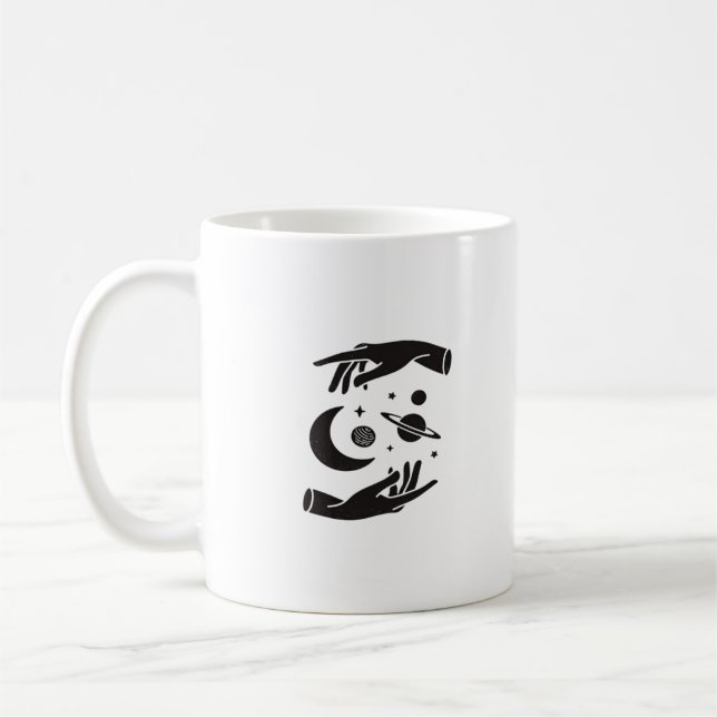 Whimsigotisk design kaffemugg (Vänster)