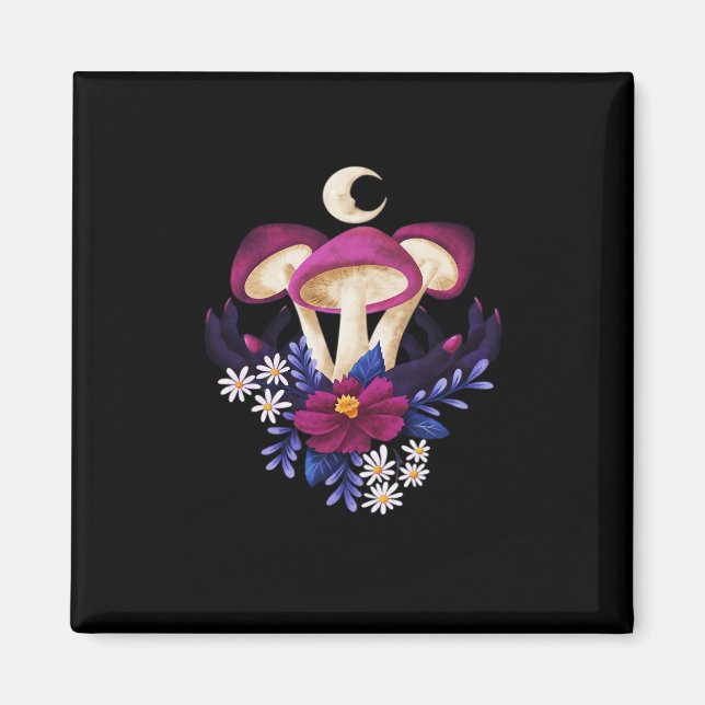 Whimsigotisk svamp Classic Magnet (Framsidan)