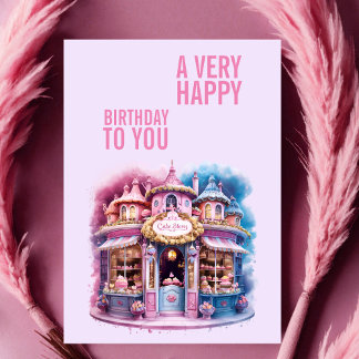 Whimsik Cake Shop My Little Princess Cakes Kort