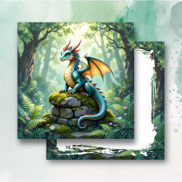 Whimsik Dragon på kärran