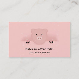 Whimsik Rosa Gris Visitkort