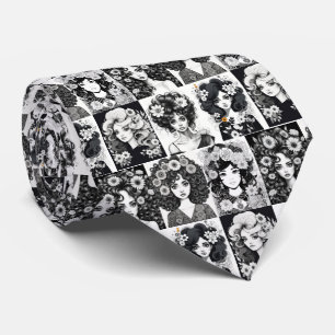 Whimsima Women in Black and White Slips